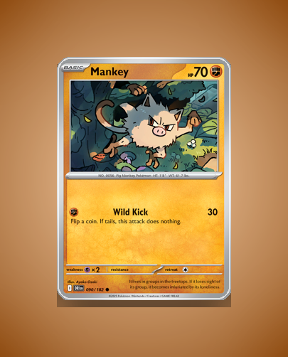 Collector’s Guide: Mankey (Destined Rivals #90)