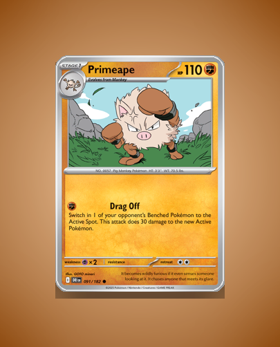 Collector’s Guide: Primeape (Destined Rivals #91)