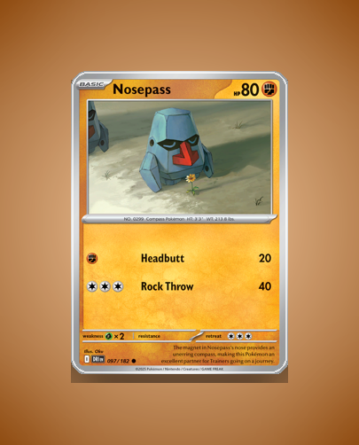 Collector’s Guide: Nosepass (Destined Rivals #97)