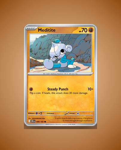 Collector’s Guide: Meditite (Destined Rivals #99)