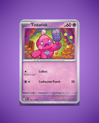 Collector’s Guide: Tinkatink (Paldea Evolved #100)