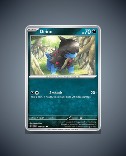 Collector’s Guide: Deino (Paldea Evolved #138)