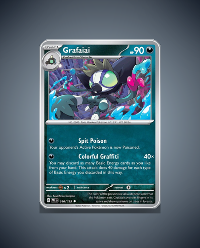 Collector’s Guide: Grafaiai (Paldea Evolved #146)