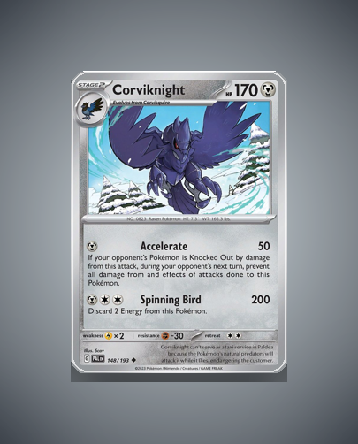 Collector’s Guide: Corviknight (Paldea Evolved #148)