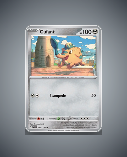 Collector’s Guide: Cufant (Paldea Evolved #149)