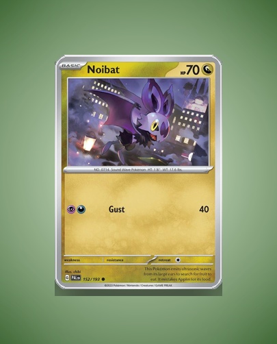Collector’s Guide: Noibat (Paldea Evolved #152)