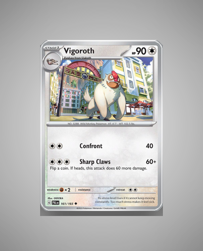 Collector’s Guide: Vigoroth (Paldea Evolved #161)