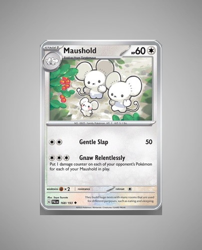 Collector’s Guide: Maushold (Paldea Evolved #168)