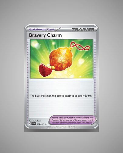 Collector’s Guide: Bravery Charm (Paldea Evolved #173)