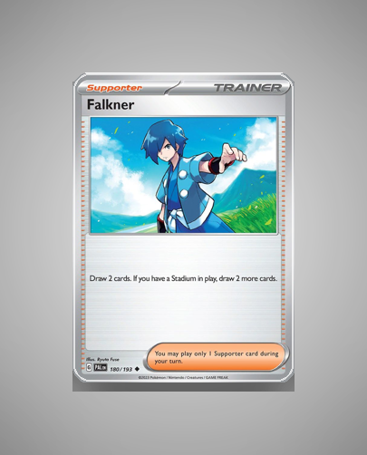 Collector’s Guide: Falkner (Paldea Evolved #180)