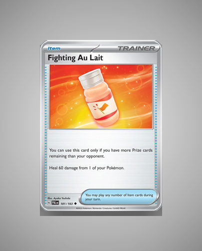 Collector’s Guide: Fighting Au Lait (Paldea Evolved #181)