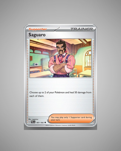 Collector’s Guide: Saguaro (Paldea Evolved #187)