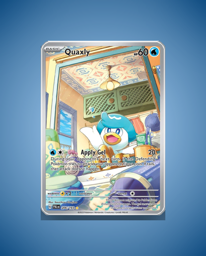 Collector’s Guide: Quaxly (Paldea Evolved #206)