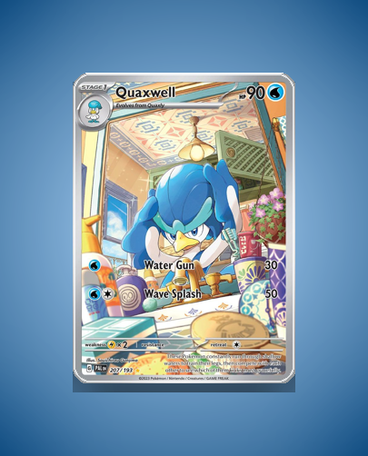 Collector’s Guide: Quaxwell (Paldea Evolved #207)