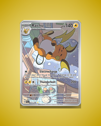Collector’s Guide: Raichu (Paldea Evolved #211)