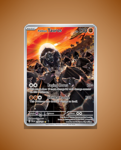 Collector’s Guide: Paldean Tauros (Paldea Evolved #218)