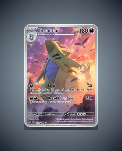Collector’s Guide: Tyranitar (Paldea Evolved #222)
