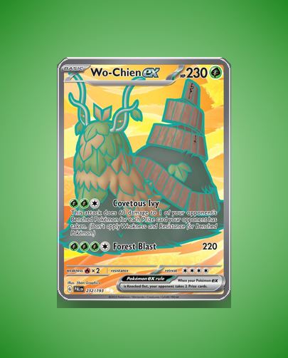 Collector’s Guide: Wo-Chien ex (Paldea Evolved #232)