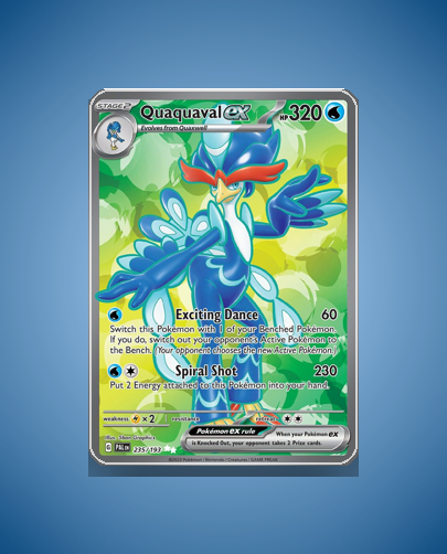 Collector’s Guide: Quaquaval ex (Paldea Evolved #235)