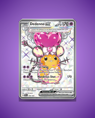 Collector’s Guide: Dedenne ex (Paldea Evolved #239)