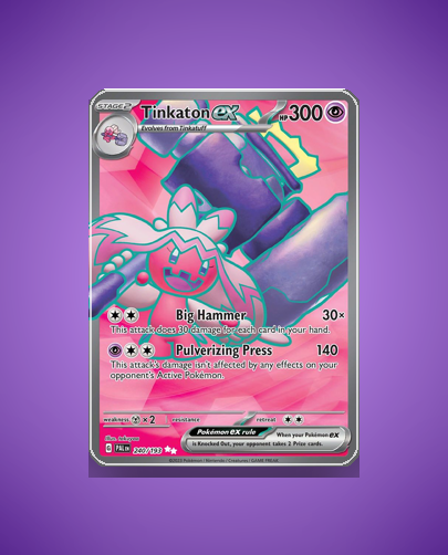 Collector’s Guide: Tinkaton ex (Paldea Evolved #240)