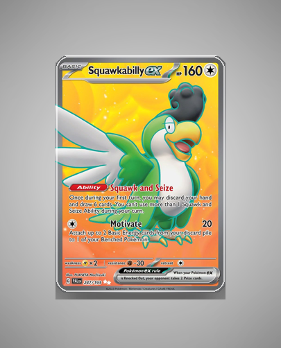 Collector’s Guide: Squawkabilly ex (Paldea Evolved #247)