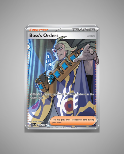 Collector’s Guide: Boss’s Orders (Ghetsis) (Paldea Evolved #248)