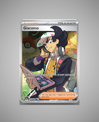Collector’s Guide: Giacomo (Paldea Evolved #252)