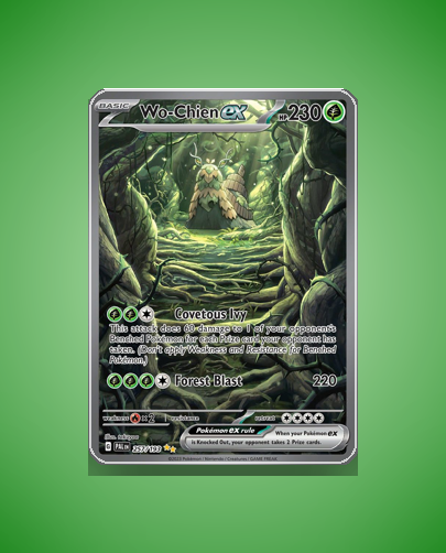 Collector’s Guide: Wo-Chien ex (Paldea Evolved #257)