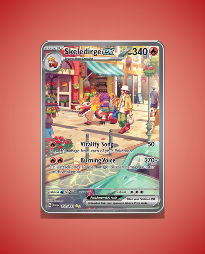 Collector’s Guide: Skeledirge ex (Paldea Evolved #258)