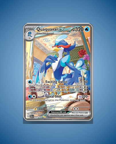 Collector’s Guide: Quaquaval ex (Paldea Evolved #260)