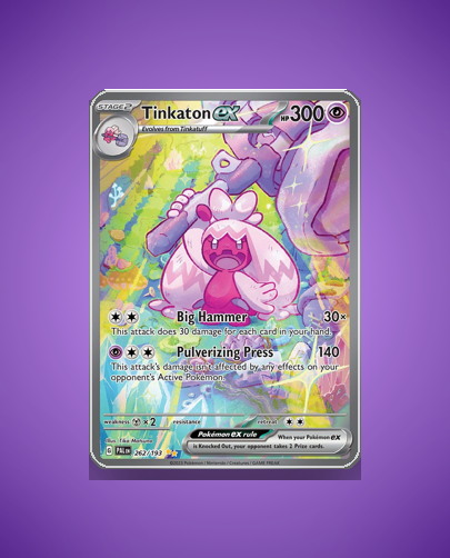 Collector’s Guide: Tinkaton ex (Paldea Evolved #262)