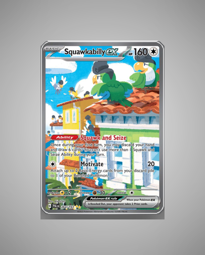 Collector’s Guide: Squawkabilly ex (Paldea Evolved #264)