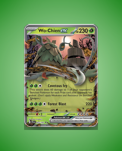 Collector’s Guide: Wo-Chien ex (Paldea Evolved #27)