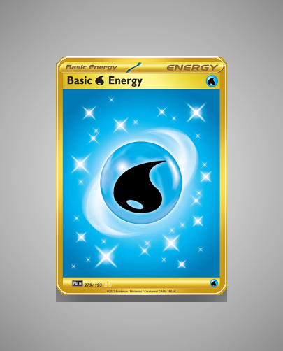 Collector’s Guide: Basic Water Energy (Paldea Evolved #279)
