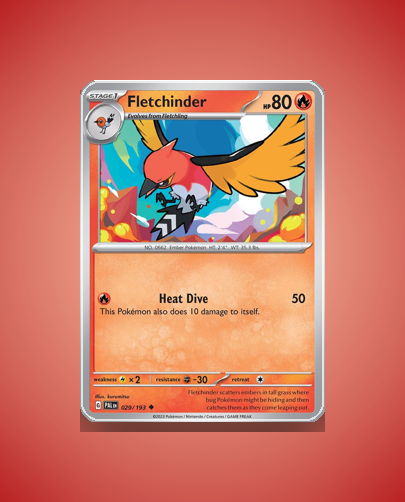 Collector’s Guide: Fletchinder (Paldea Evolved #29)