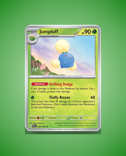 Collector’s Guide: Jumpluff (Paldea Evolved #3)
