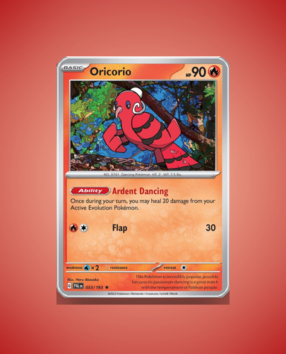 Collector’s Guide: Oricorio (Paldea Evolved #33)