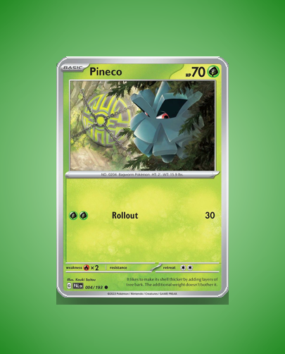Collector’s Guide: Pineco (Paldea Evolved #4)