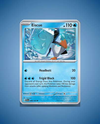 Collector’s Guide: Eiscue (Paldea Evolved #48)