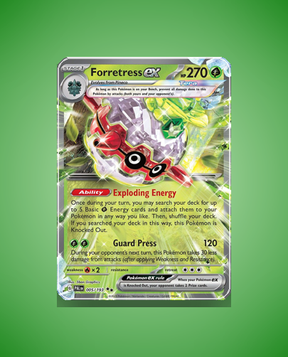 Collector’s Guide: Forretress ex (Paldea Evolved #5)