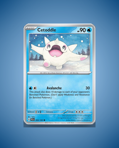 Collector’s Guide: Cetoddle (Paldea Evolved #53)