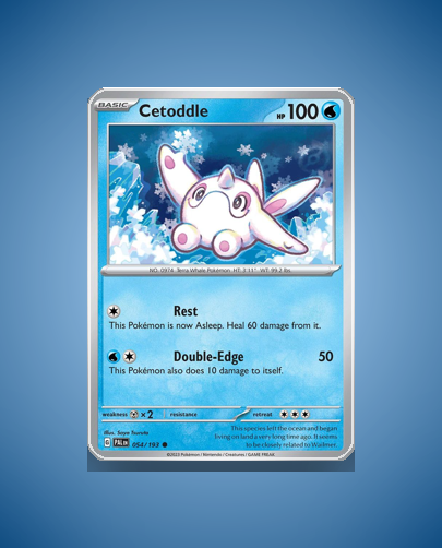 Collector’s Guide: Cetoddle (Paldea Evolved #54)