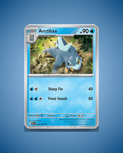 Collector’s Guide: Arctibax (Paldea Evolved #59)