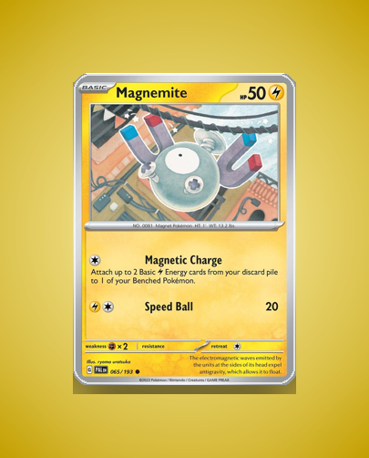 Collector’s Guide: Magnemite (Paldea Evolved #65)