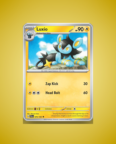 Collector’s Guide: Luxio (Paldea Evolved #70)