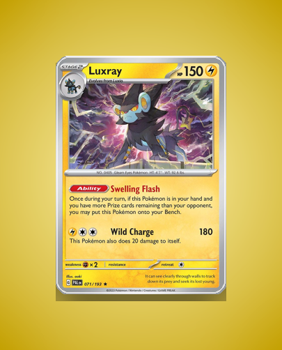 Collector’s Guide: Luxray (Paldea Evolved #71)