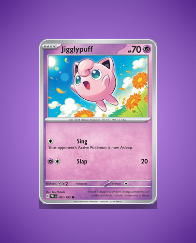 Collector’s Guide: Jigglypuff (Paldea Evolved #83)