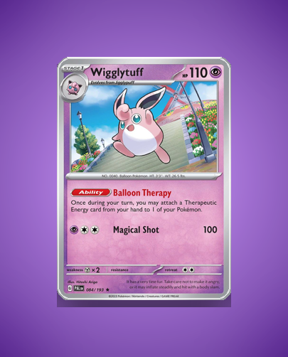 Collector’s Guide: Wigglytuff (Paldea Evolved #84)