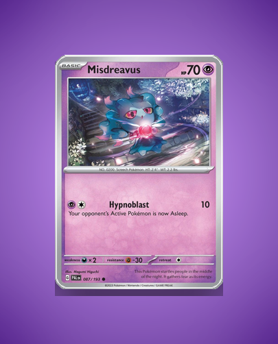 Collector’s Guide: Misdreavus (Paldea Evolved #87)